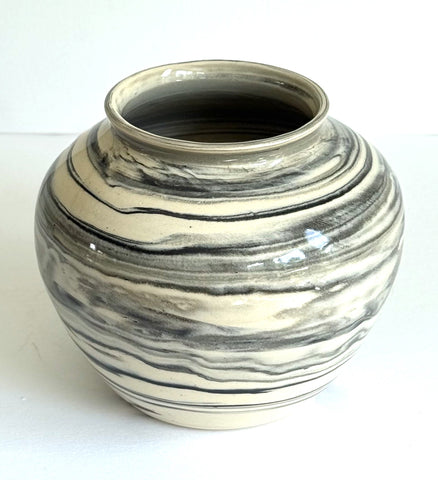 Black & White Nerikomi Vase