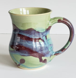 Large Ocean Glazed Mug