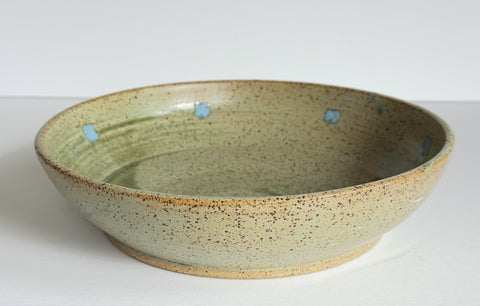 Low Bowl in Spearmint Glaze