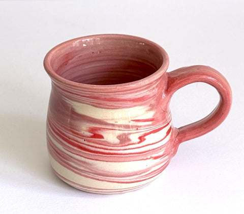 Strawberry Swirl Nerikomi Mug