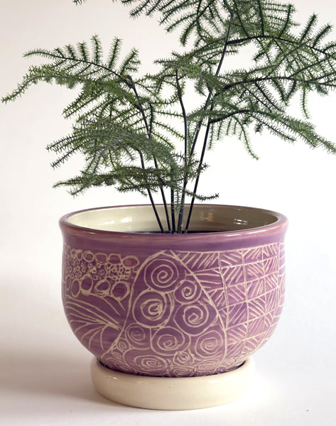 Purple Planter