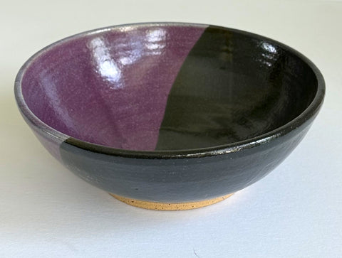 Purple & Black Everyday Bowl