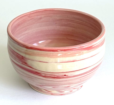 Strawberry Swirl Nerikomi Bowl