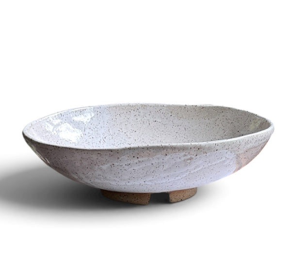 White Organic Large Bowl