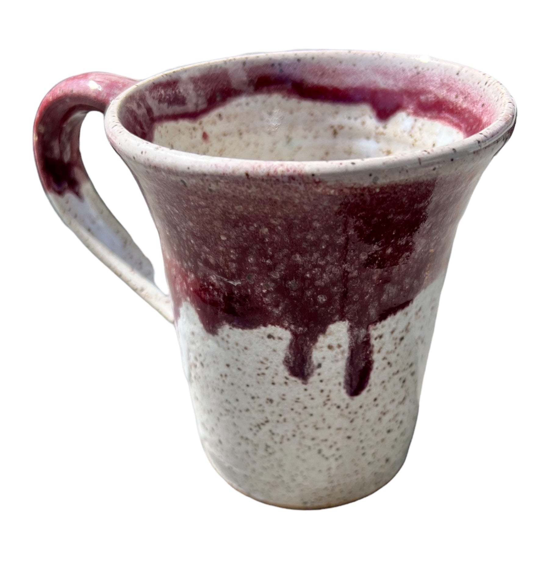 Barrington Mug - White & Raspberry