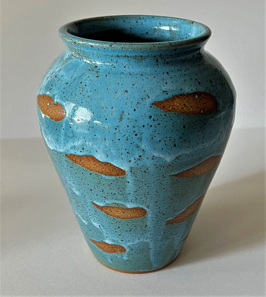 Classic Vase Turquoise Wax Resist