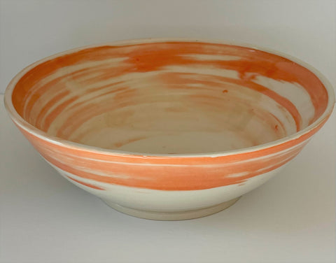Orange Swirl Bowl
