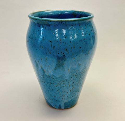 Tall Turquoise Vase