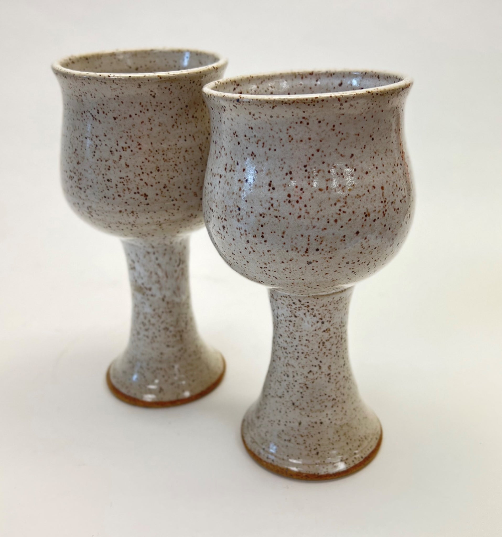 Stoneware Goblet White